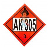 ЗПУ Скат - Знак опасности АК 305